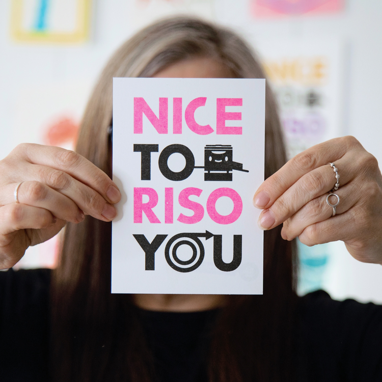 Nice to riso you!
