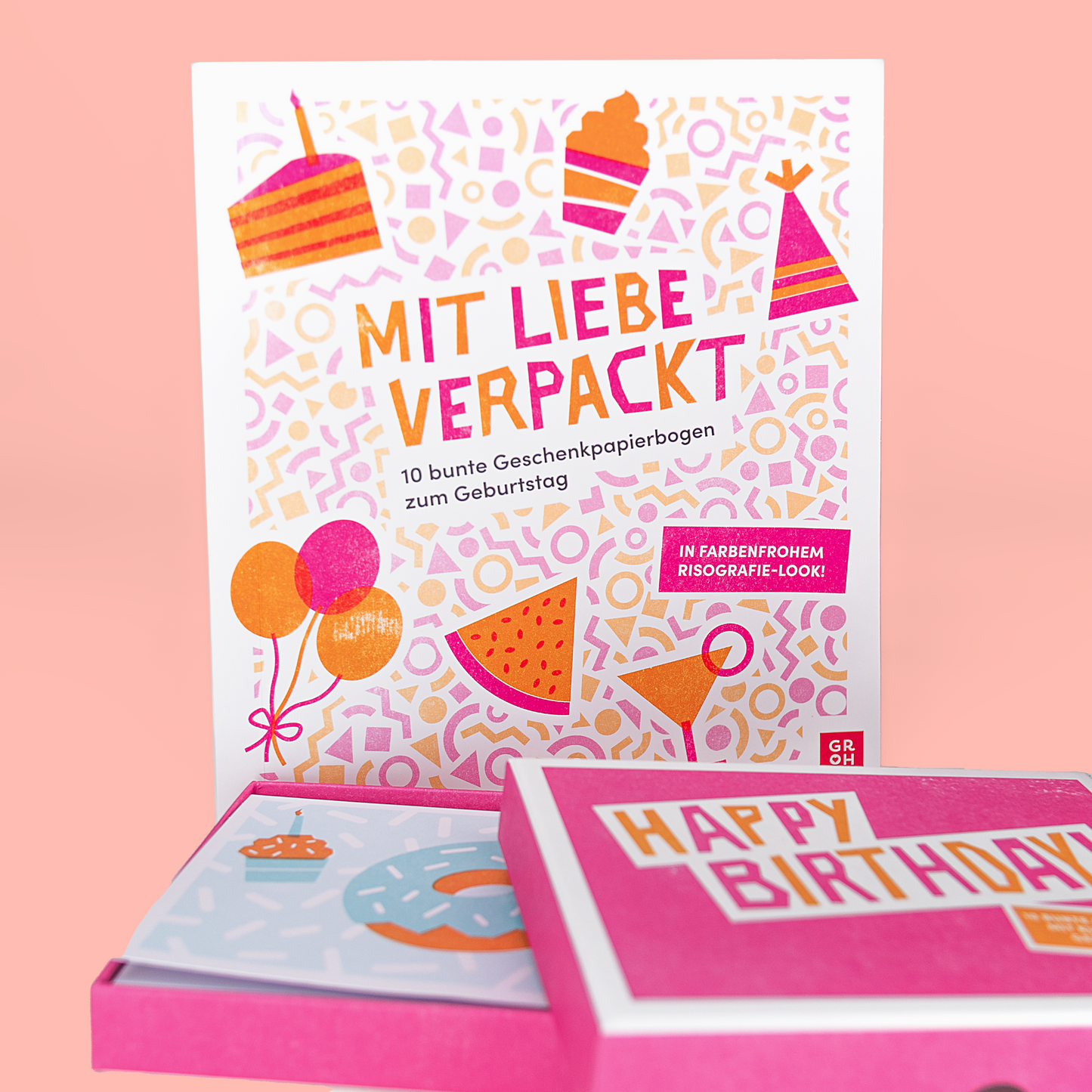 Mit Liebe verpackt Geschenkpapierbuch