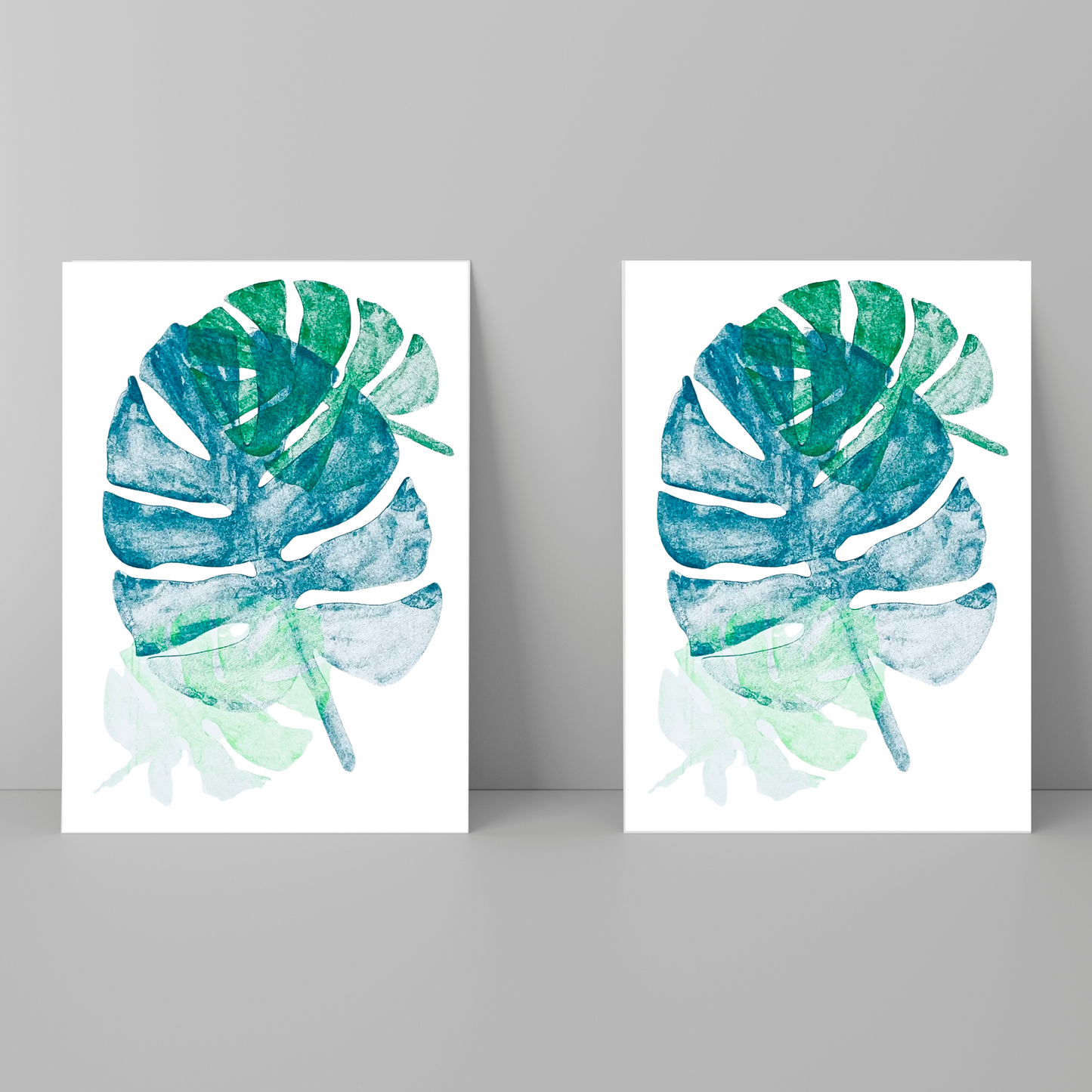 Monstera Familie A4 und A6