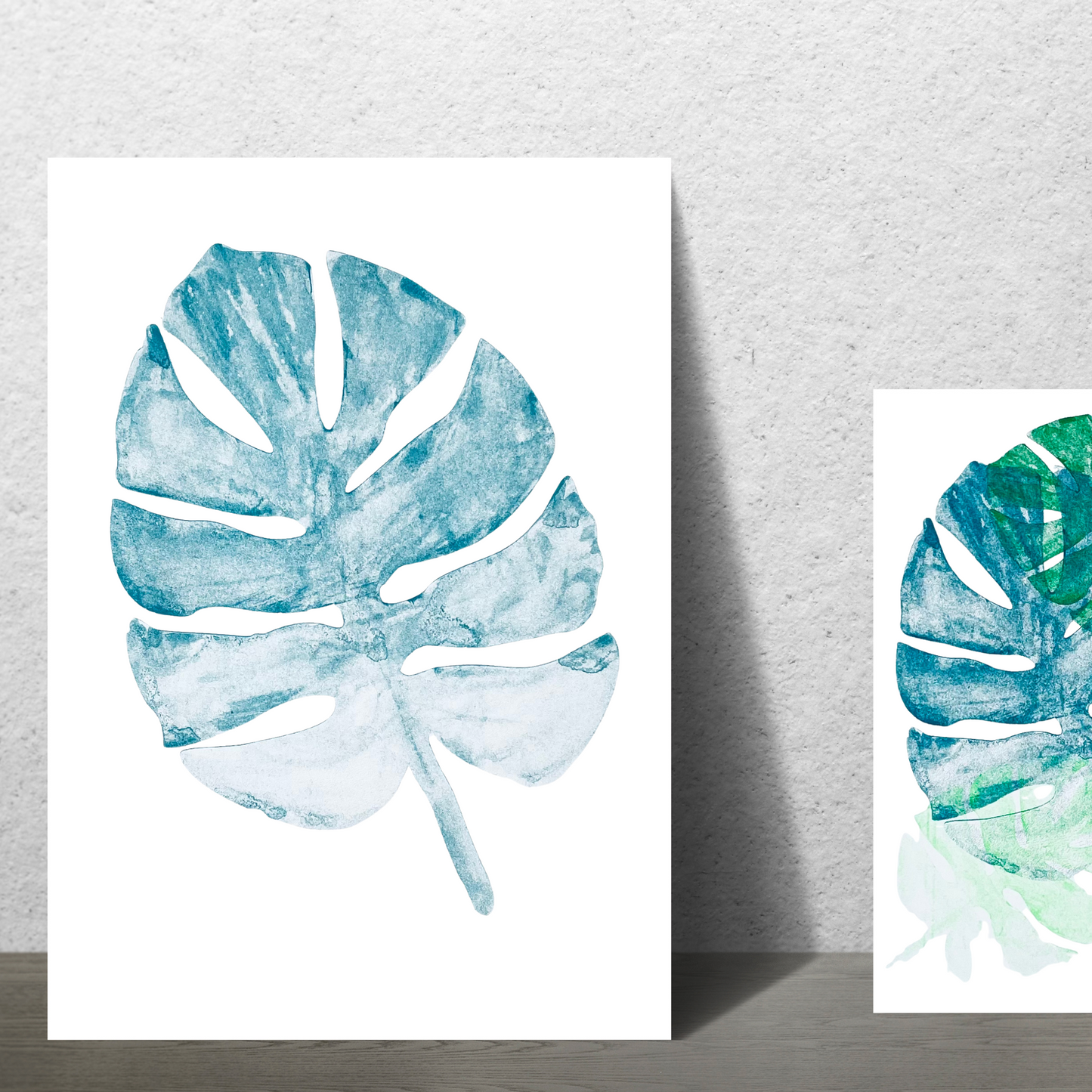 Monstera Familie A4 und A6
