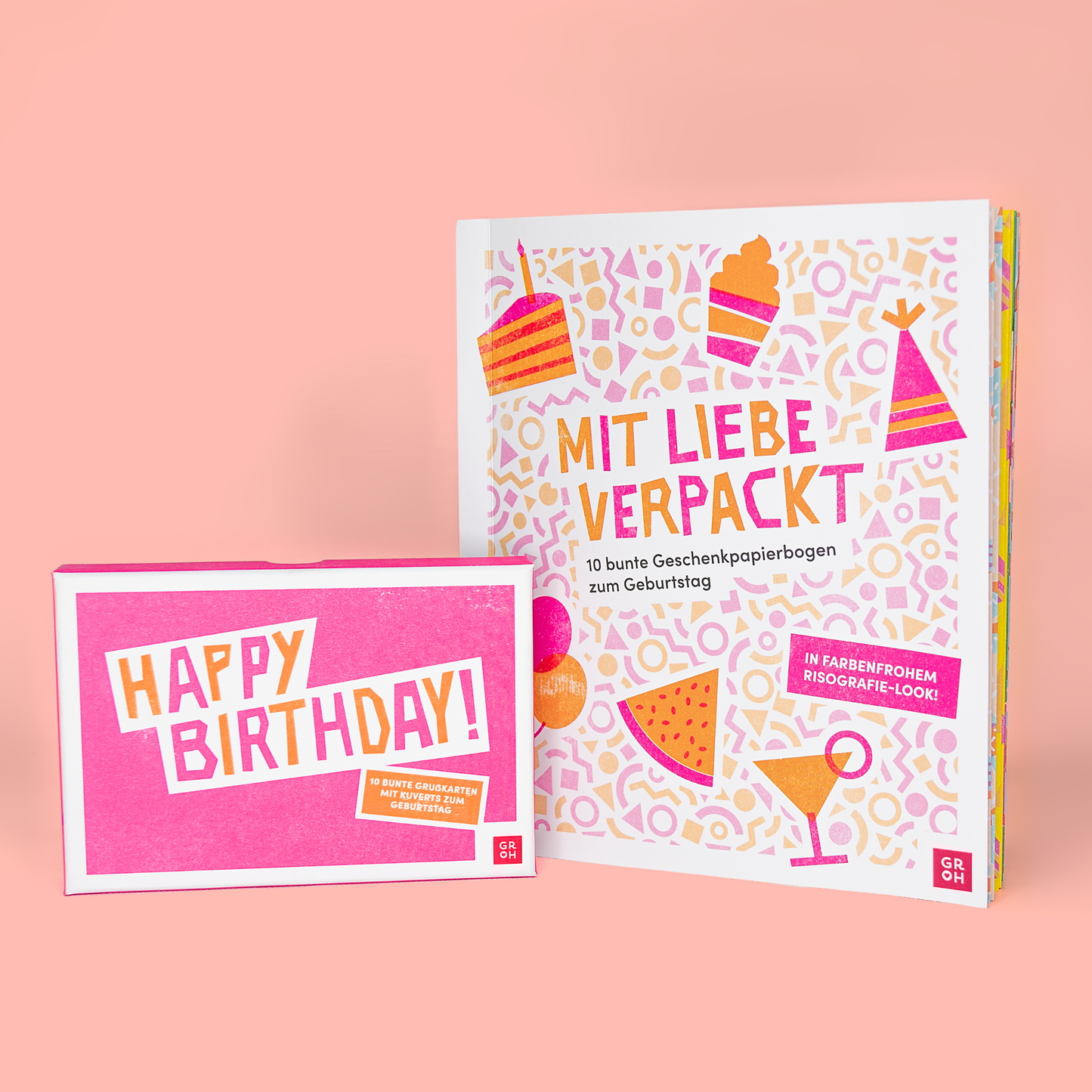 Mit Liebe verpackt Geschenkpapierbuch