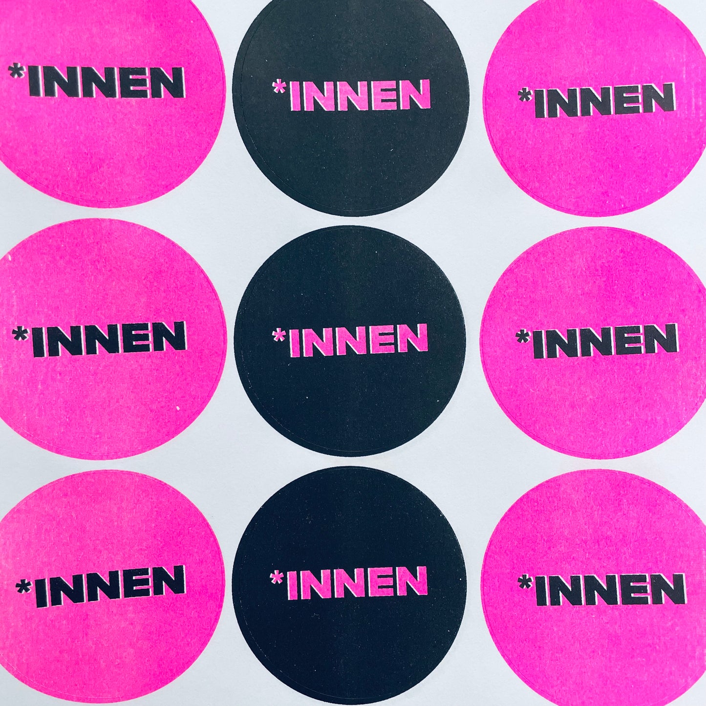 *INNEN Riso Sticker