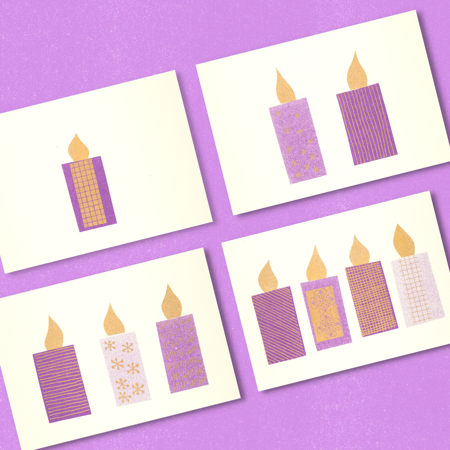 Riso Advent-Postkarten