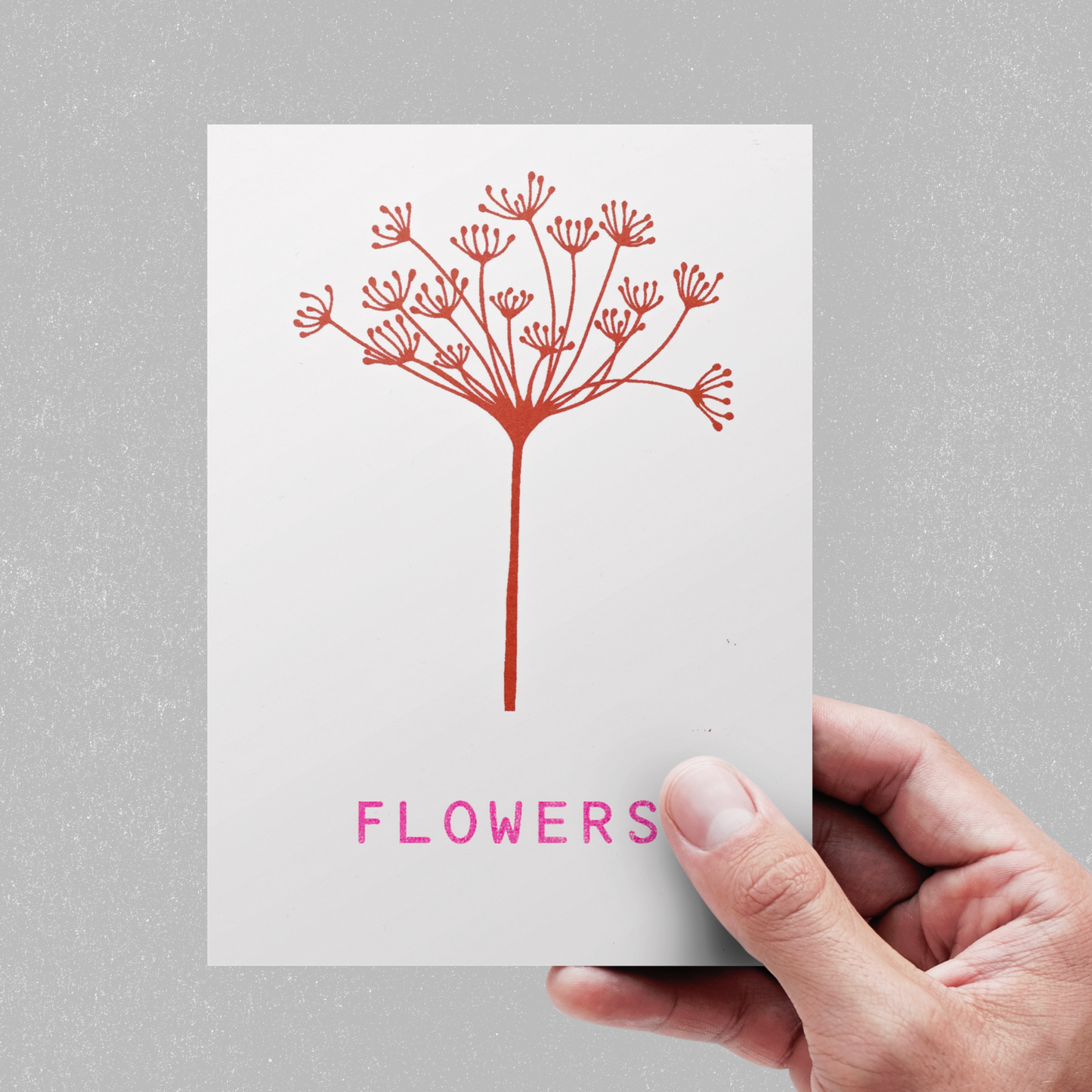 Riso Flowers Postkarten-Set