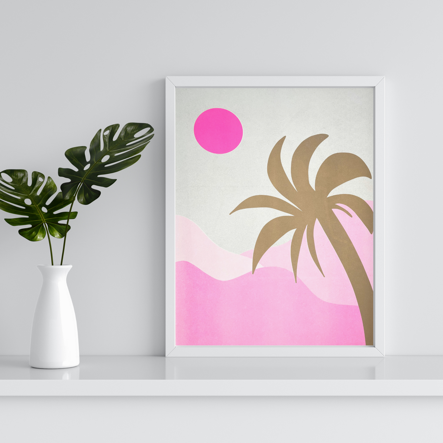 La Palma Pink A3 Risodruck