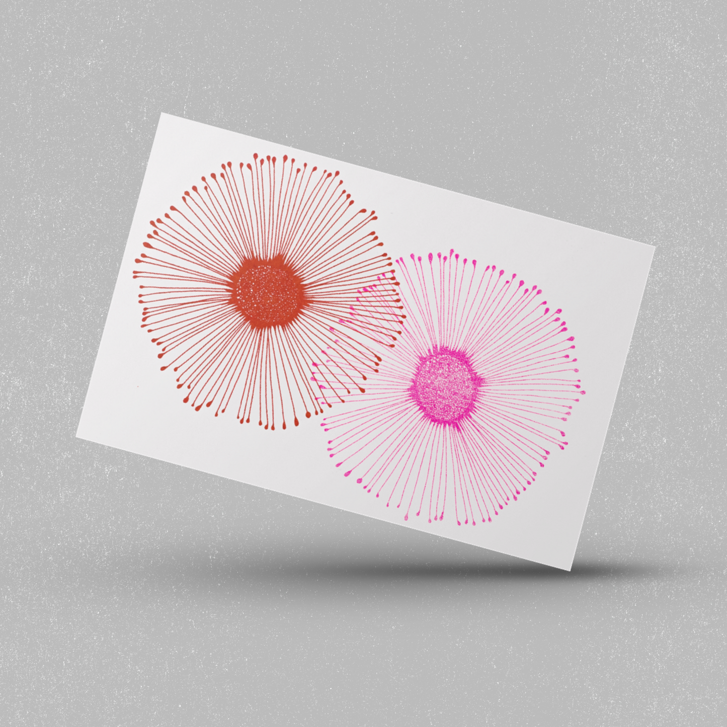 Riso Flowers Postkarten-Set