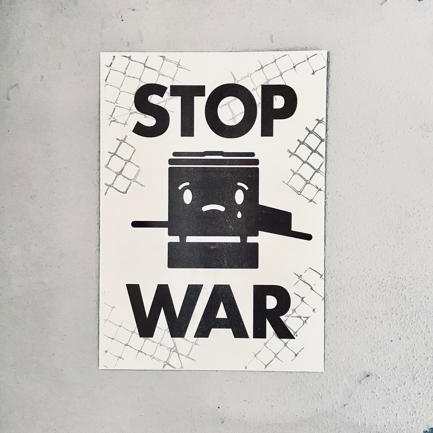STOP WAR Plakat