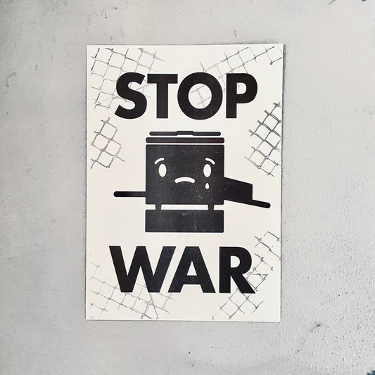STOP WAR Plakat